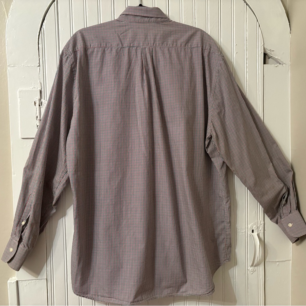 Peter Millar Multicolor Micro Check Button Down S… - image 10